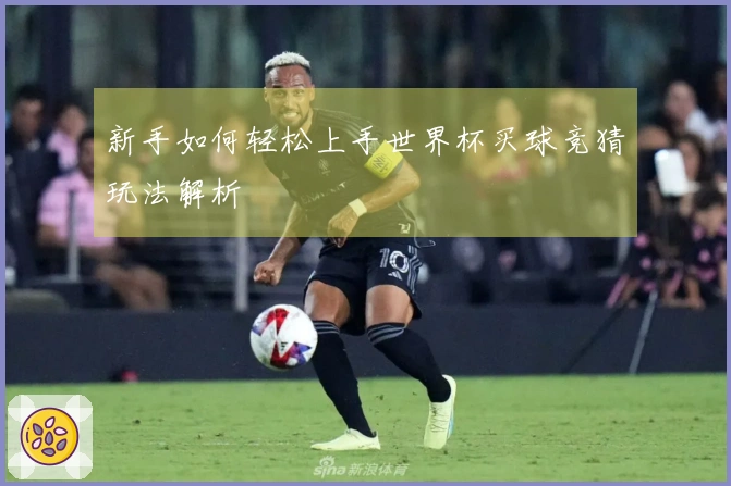 新手如何轻松上手世界杯买球竞猜玩法解析